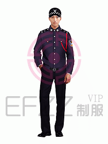 保安服夾克裝制服設(shè)計圖227