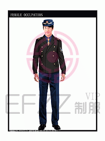 夾克裝保安制服設計圖319