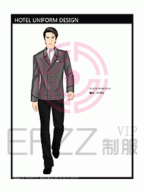 酒店門童制服設(shè)計(jì)圖714