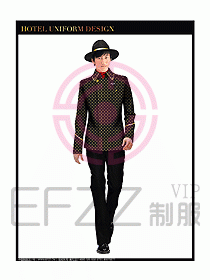 酒店門(mén)童制服設(shè)計(jì)圖719