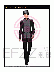 酒店門童制服設(shè)計(jì)圖737