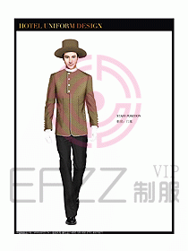 酒店門童制服設(shè)計(jì)圖754