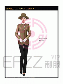 酒店門(mén)童制服設(shè)計(jì)圖755