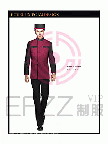 酒店行李生制服設計圖770