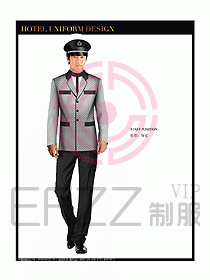 酒店行李生制服設計圖782