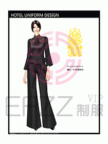 桑拿水療咨客制服設計圖273