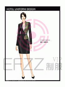 酒店大堂制服設(shè)計圖504