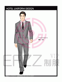 酒店大堂制服設(shè)計(jì)圖527