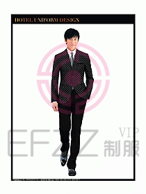 酒店大堂制服設計圖556