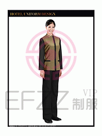 客房服務員制服設計圖351