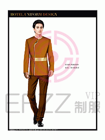 客房服務(wù)員制服設(shè)計圖382