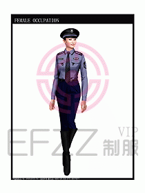 長袖保安服制服設計圖385