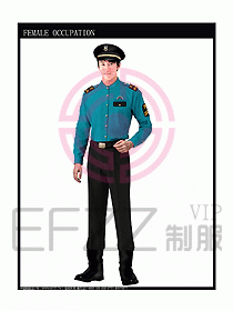 長袖保安服制服設(shè)計(jì)圖383