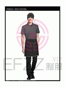 快餐廳制服設計圖036