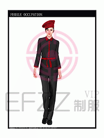 快餐廳制服設計圖049