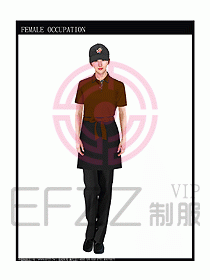 快餐服務生制服設計圖106