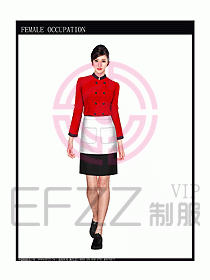 快餐服務生制服設計圖110