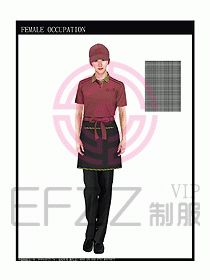快餐服務生制服設計圖117