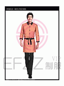 快餐服務(wù)生制服設(shè)計(jì)圖128