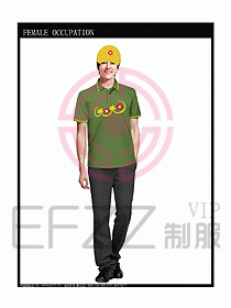 快餐服務(wù)生制服設(shè)計(jì)圖159