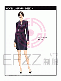 酒店經理服裝設計圖325