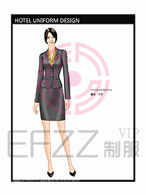 酒店經理服裝設計圖345