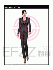 女秋冬職業(yè)裝設(shè)計圖935