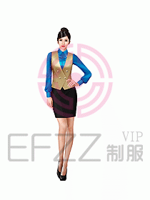 酒店西餐服務(wù)員制服設(shè)計(jì)圖829